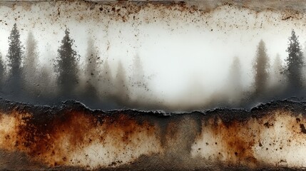 Naklejka premium Abstract Nature Landscape