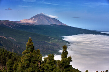 Clouds over Pico del Teide