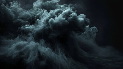 The Enigmatic Veil of Darkness: Exploring Ominous Smoke and Mist