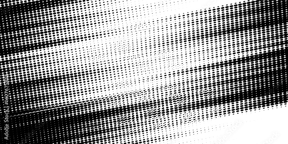 Poster background with monochrome dot texture. polka dot pattern template. background with black dots - sto