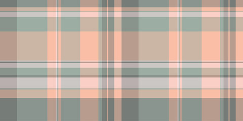 Mesh vector pattern seamless, good texture fabric tartan. Pixel background check plaid textile in pastel and grey colors.