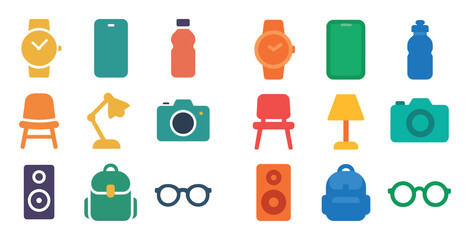 Colorful Icon Set
