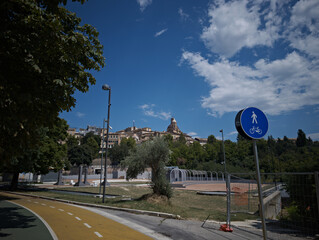 Macerata vista dai Giardini Diaz