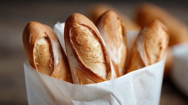French fresh baguettes bakery pastry baguette 
