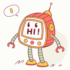 funny cartoon android