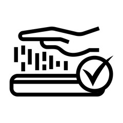 identification Line Icon