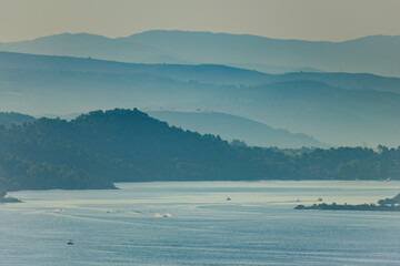 Mediterranean Sunset in Greece