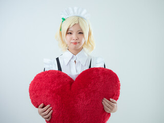 【女性】金髪のメイドさん