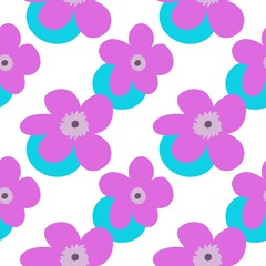 floral seamless pattern, Seamless flowers