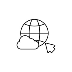 Icon a online, isolated against a clean background.
