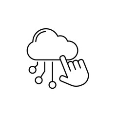 Icon a digital, isolated against a clean background.