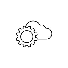 Icon a iaas, isolated against a clean background.