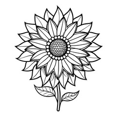 abstract flower vector illustration