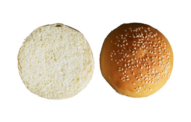 tasty bread with sesame seeds