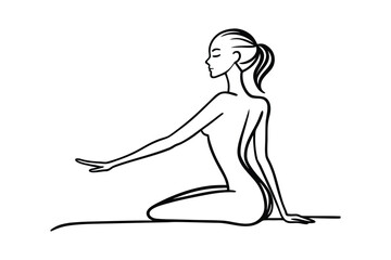 High Fashion Woman Silhouette