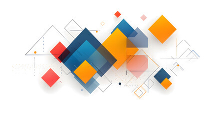 abstract background with squares