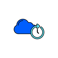 Icon a backup, isolated against a clean background.