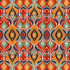 seamless geometric pattern with circles