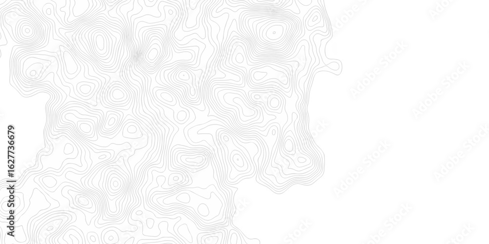 Poster lines map seamless topographic contour lines pattern. geographic map and topographic contours map ba