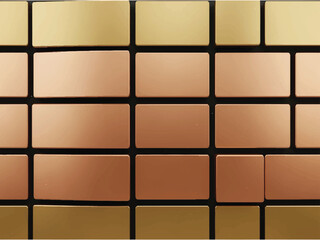 Abstract metallic tiles background
