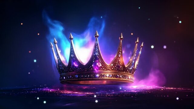 Enchanting Crown, Mystical Glow, Royal Majesty