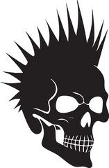 human skull vector illustration