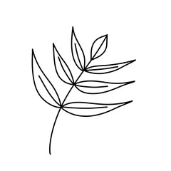 나뭇잎 라인드로잉 색칠공부