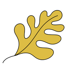 나뭇잎 가을 단풍잎 색칠 라인드로잉