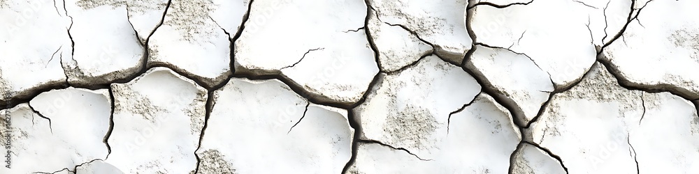 Poster cracked texture of aged material: revealing a intricate pattern of fractures, it unveils a tale of r