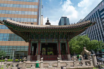 도심속의 작은 비각-종로구 광화문, 서우르 대한민국