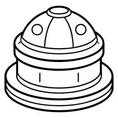Wall Scanner Line Art Vector Minimalist Home Inspection Tool Illustration