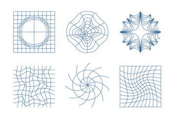 Geometric Abstract Line and Shape Elements