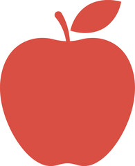 Red apple icon healthy food symbol