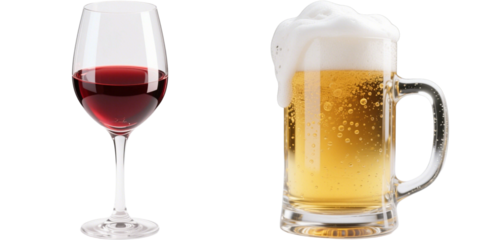 ワイン　ビール　酒　飲み物