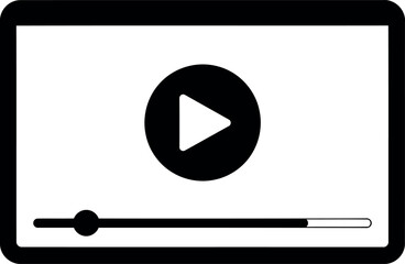 Video player interface icon