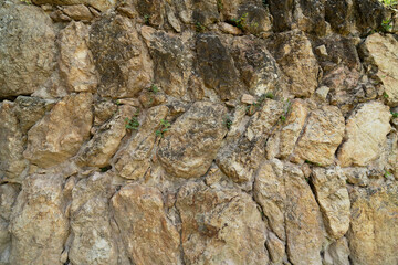 Antique wall in grey