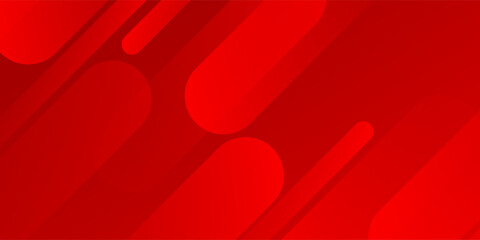 Abstract red diagonal geometric shape background with shiny lines. Modern rounded lines design elements. Suit for poster, banner, brochure, corporate, presentation, website, flyer. Vector illustration