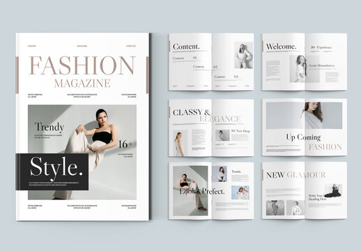 Fashion Magazine Template