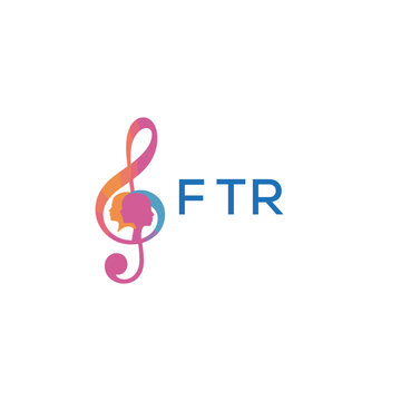 FTR &ldquo;Colorful music logo with human faces and treble clef design&rdquo; FTR Later Logo, &ldquo;Abstract music school logo with people and melody icon&rdquo;
