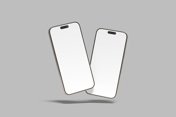 Phone 16 Pro Blank Mockup