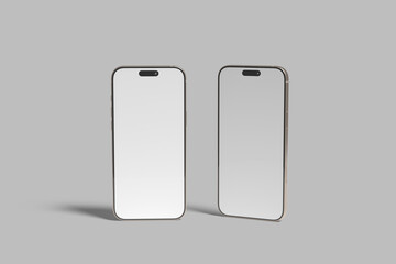 Phone 16 Pro Blank Mockup