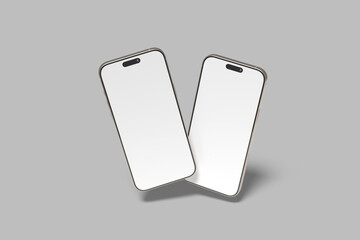 Phone 16 Pro Blank Mockup