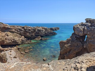 Felsbucht an der Algarve 