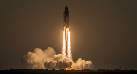 Space Shuttle Launch: A Majestic Ascent into the Cosmos