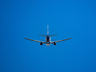 airplane in the sky
