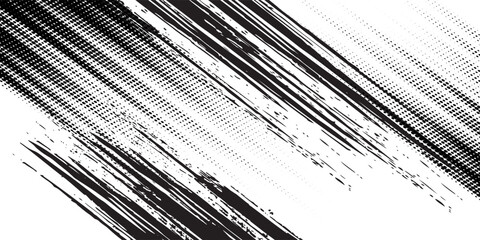 Tire tread marks, wheel textures, tire marks - car racing, motocross, drift, rally, off-road and others. Vector black isolated texture in grunge style with splashes. modern