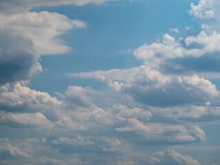 blue sky with clouds