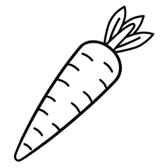 carrot cartoon vector art