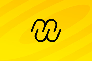 Letter U logo icon design template elements