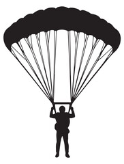 PARACHUTE SILHOUETTE